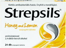 Strepsils Honey and lemon szopogató tabletta 24 db